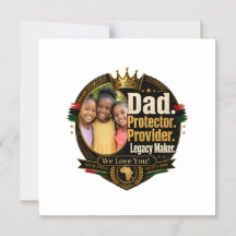 Black Father Legacy Design (Anpassbar)