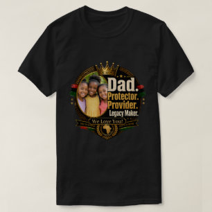 Black Father Legacy Design (Anpassbar)  T-Shirt