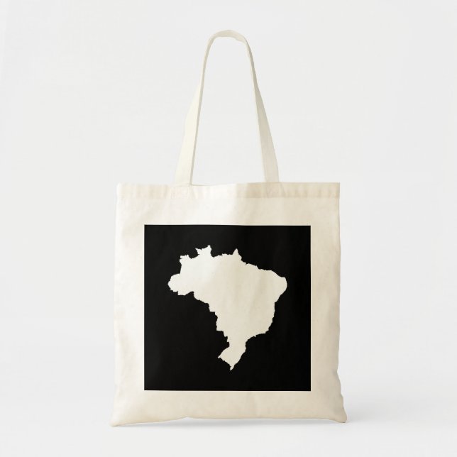Black Festive Brasilien Tragetasche (Vorne)