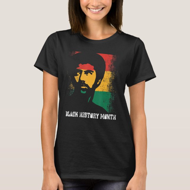 Black Fist Shirt African American Pride Black Hist (Vorderseite)