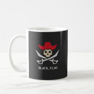 Black Flag Piratenschädel Kaffeetasse