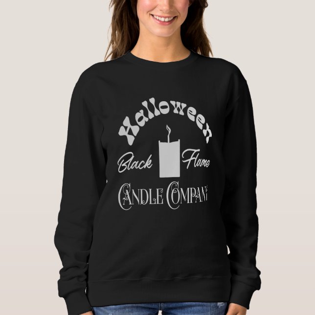 Black Flame Candle Company, Halloween Sweatshirt (Vorderseite)