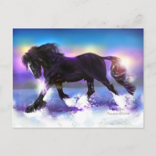 Black Foot Shire Postkarte (Vorderseite)