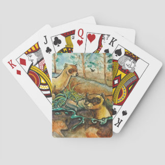 Black Footed Ferret Playing Card Deck Spielkarten