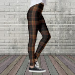Black Forest Scottish CLAN Tartan Women's Leggings<br><div class="desc">Leggings Pants</div>