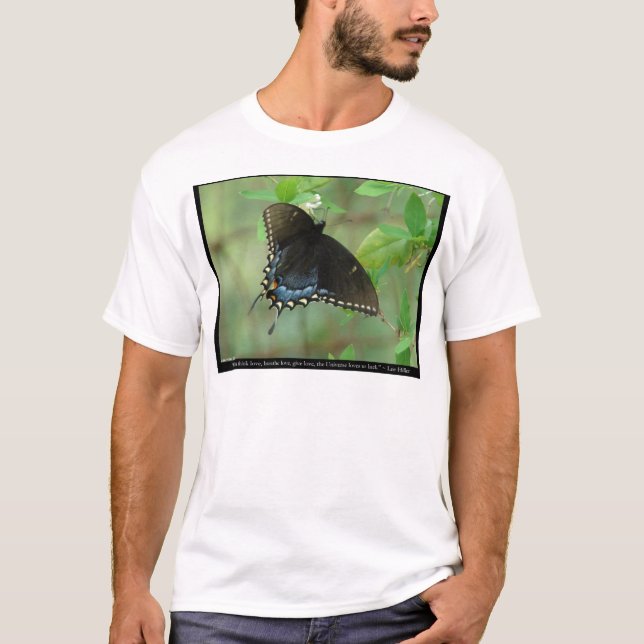 Black Frack Butterfly - Liebe Geschenke & Bekleidu T-Shirt (Vorderseite)