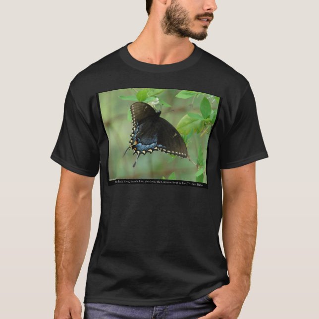 Black Frack Butterfly - Liebe Geschenke & Bekleidu T-Shirt (Vorderseite)