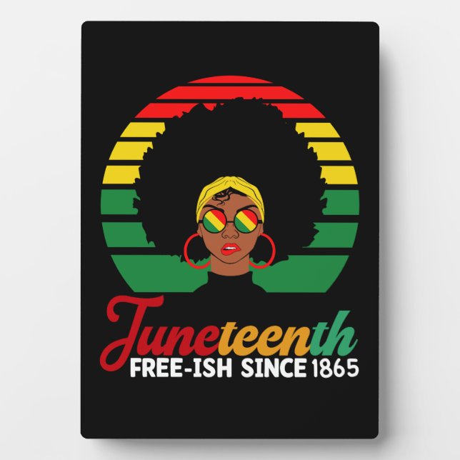 Black Freedom Free Ish seit 1865 19. Fotoplatte (Vorderseite)