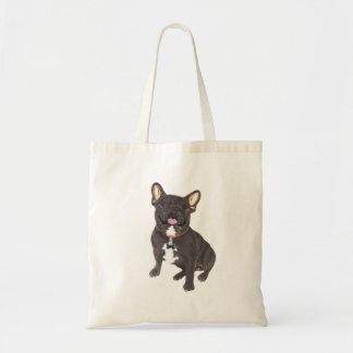 Black French Bulldog Collection Tragetasche