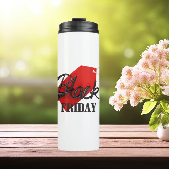 Black Friday Creative Werbeaktion Thermosbecher (Von Creator hochgeladen)