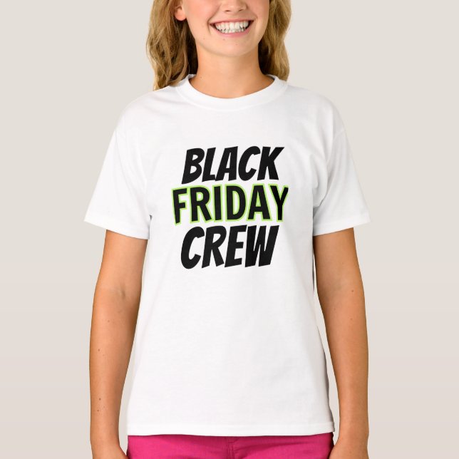 Black Friday Crew T-Shirt (Vorderseite)