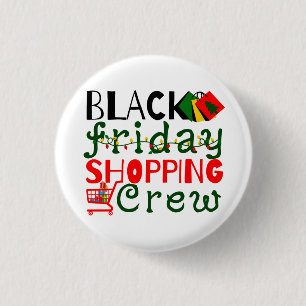 Black Friday Einkaufstrupp Button