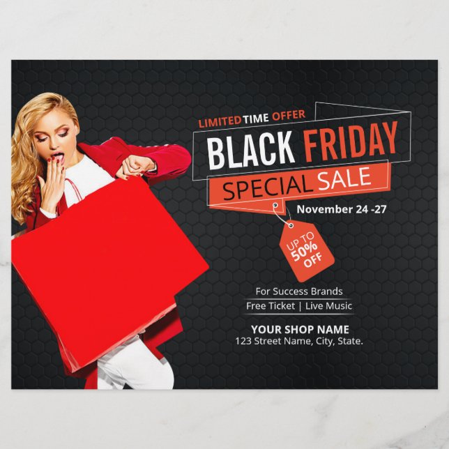 Black Friday Sale Flyer (Vorne)
