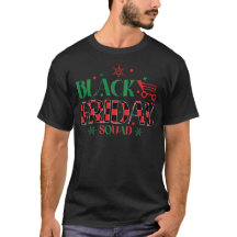 Black Friday Squad Weihnachten Buffalo Karo