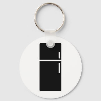 black fridge refrigerator icon schlüsselanhänger