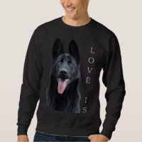 Black German Shepherd Schäfer Dog Mama Vater Liebe