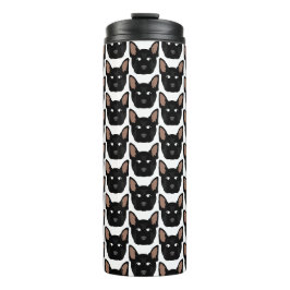 Black German Shepherds on Tumbler Thermosbecher