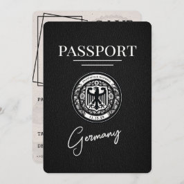 Black Germany Pass Save the Date