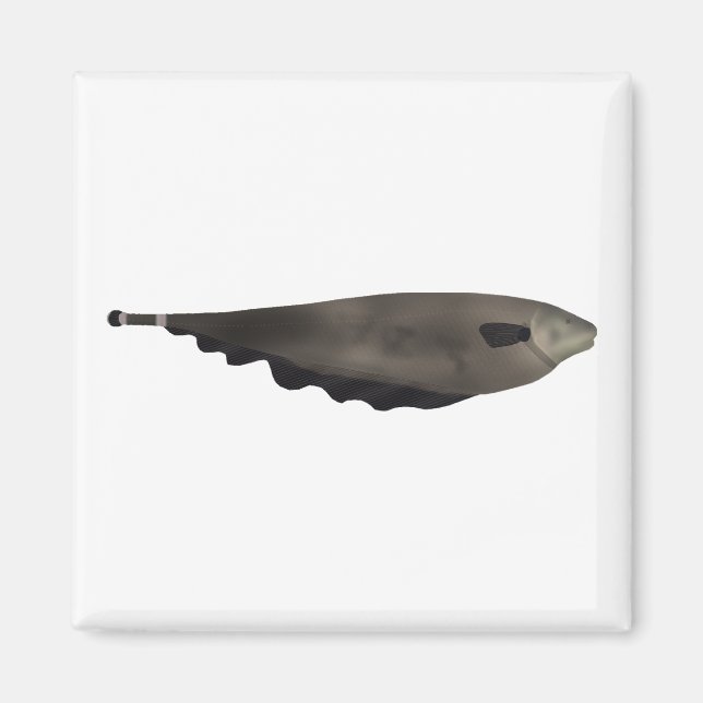 Black Ghost Magnet (Vorne)