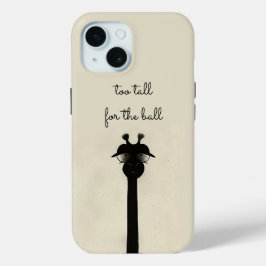 Black Giraffe Case-Mate iPhone Hülle