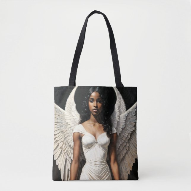 Black Girl Angel Tasche (Vorderseite)