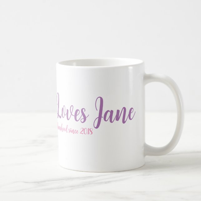 Black Girl Lieben Jane Classic Tasse (Rechts)