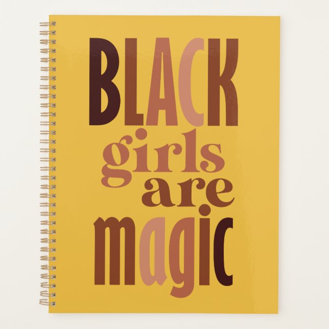 Black Girl Magic 2023 Planner (Devant)