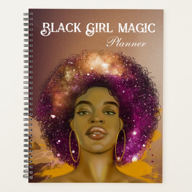 Black Girl Magic 2023 Planner (Devant)