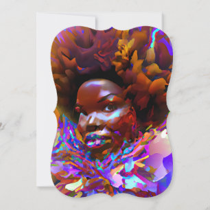 Black Girl Magic Birthday Sista Melanin Frau Einladung