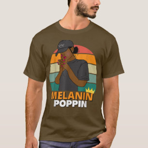 Black Girl Magic Melanin Girls Afro American T-Shirt