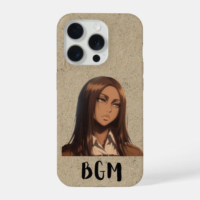 BLACK GIRL MAGIC Phone case. iPhone 15 Pro Hülle (Rückseite)