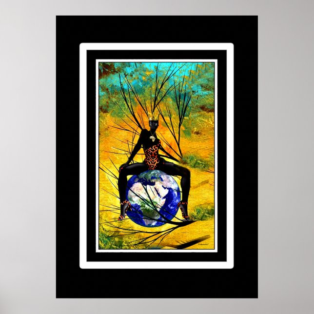 Black Girl Magic Poster (Vorne)