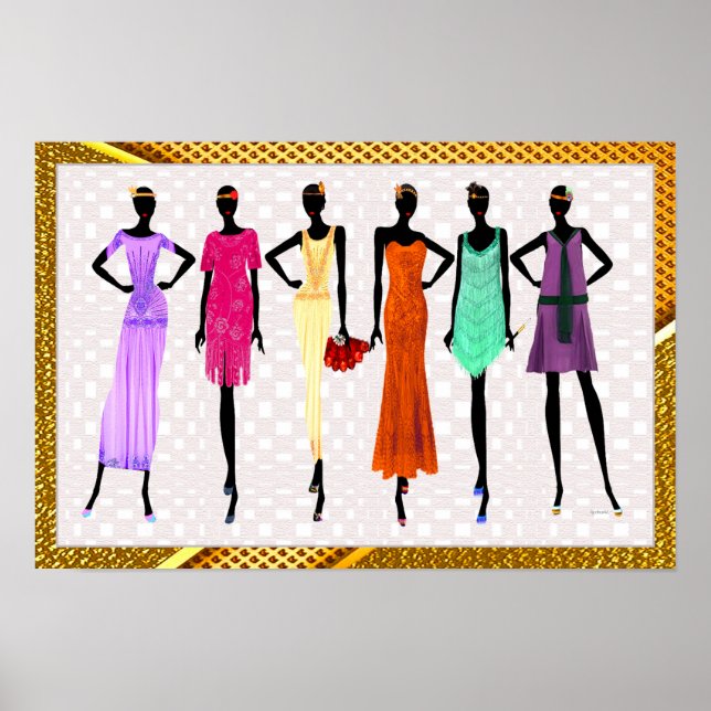 Black Girl Magic Poster (Vorne)