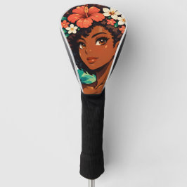 Black Girls Golf koralle türkis Headcover