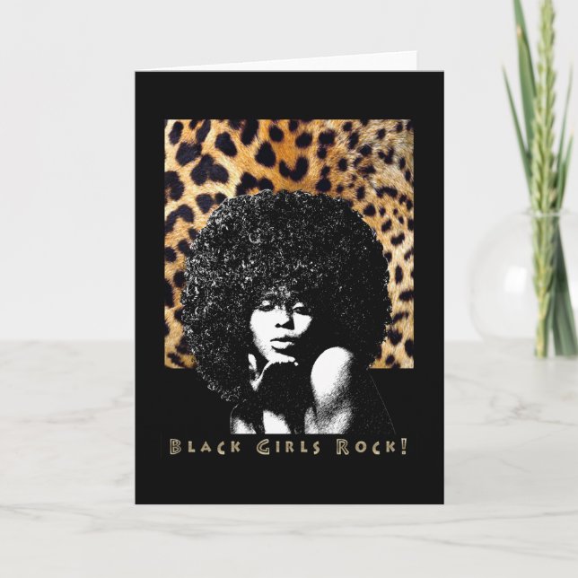 Black Girls Rock! Karte (Vorderseite)