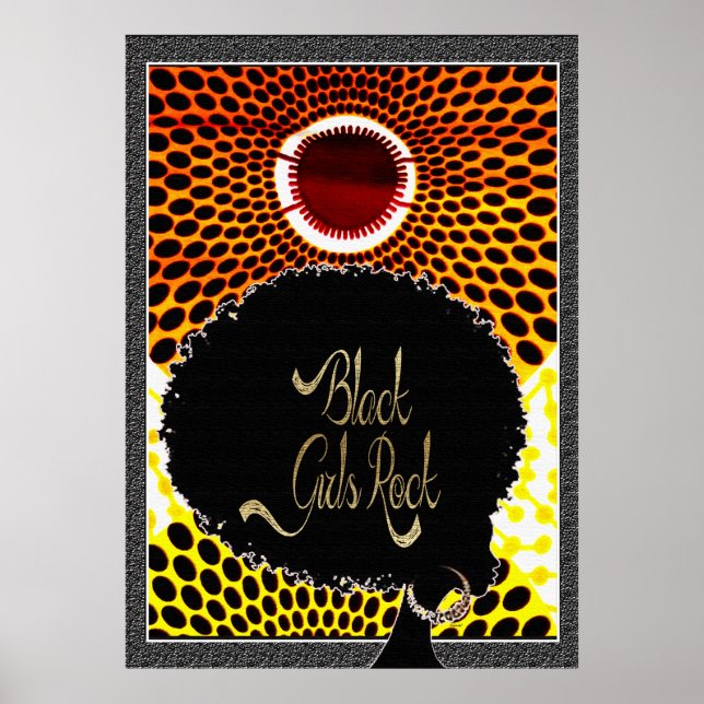 Black Girls Rock Poster (Vorne)