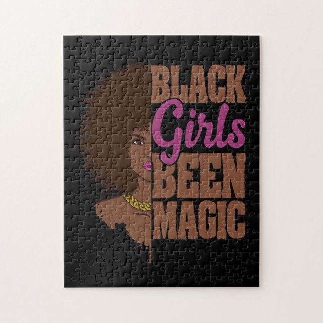 Black Girls waren Magic African Queen Geschenke (Vertikal)