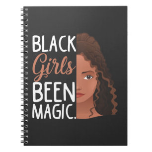 Black Girls waren magische Afrikanerinnen Afro Fra Notizblock