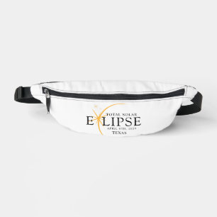 Black & Gold 2024 Texas Total Solar Eclipse