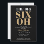 Black Gold 60. Überraschung Geburtstag Elegant Einladung<br><div class="desc">Die Big 60. Überraschung Geburtstag Black Gold Elegant Einladung Ihre Gäste werden wissen,  dass dies ein besonderes Party,  wenn Sie nur auf diese Einladung!</div>