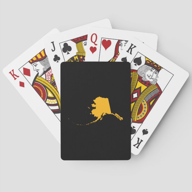Black Gold Alaska Spielkarten (Rückseite)