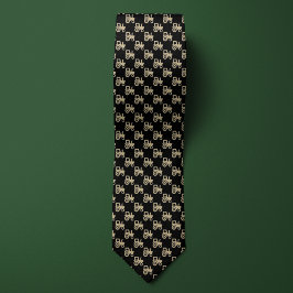 Black & Gold Bauer Traktor Krawatte