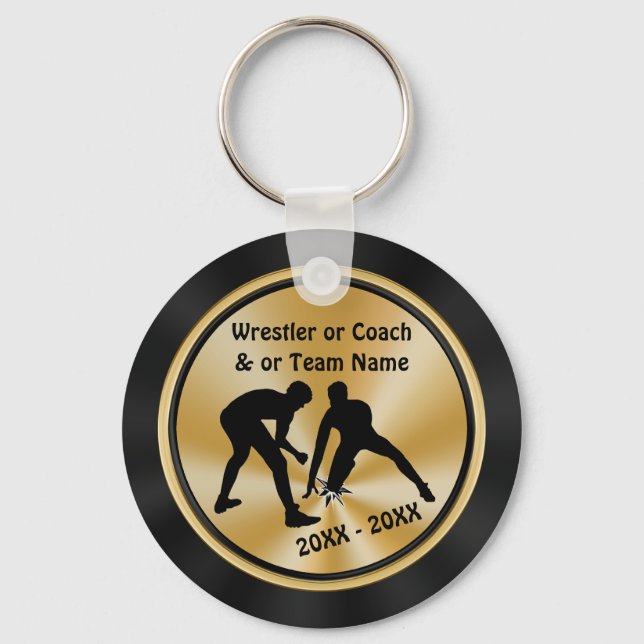 Black Gold Bilap Wrestling Gastgeschenke, Schlüsse Schlüsselanhänger (Vorderseite)