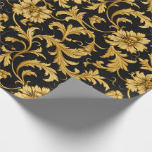 Black Gold Class Elegantes Muster