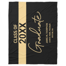 Black Gold Class Personalisiert School Abschluss