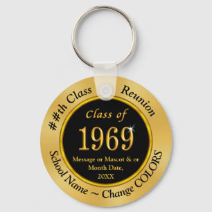 Black Gold Class von 1969, 55. Klasse Wiedersehen Schlüsselanhänger