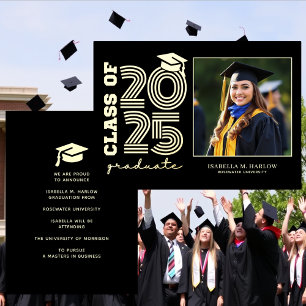 Black Gold College - Faire-part photo