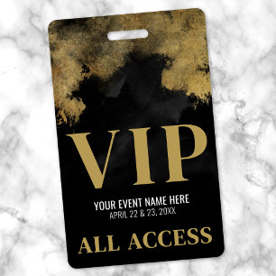 Black Gold Event VIP Ausweis