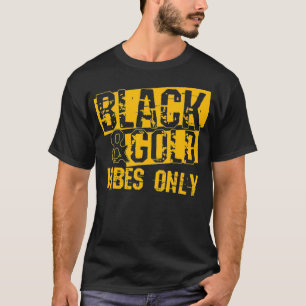 Black Gold Game Day Group für High School Football T-Shirt