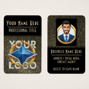 Black Gold Luxury Actors Entertainers Professionne